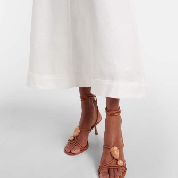 Zimmermann White Maxi Dress with Ruffle Details - Picture 2 of 10